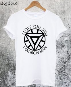 Iron Man I Love You 3000 T-Shirt