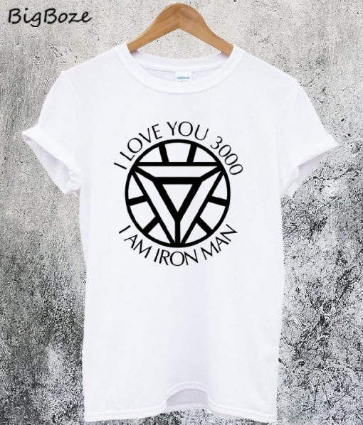 Iron Man I Love You 3000 T-Shirt