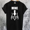 Mine Uterus Arrow Leslie Pro Choice Jones T-Shirt
