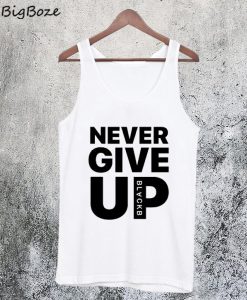 Mohamed Salah Never Give Up Tanktop