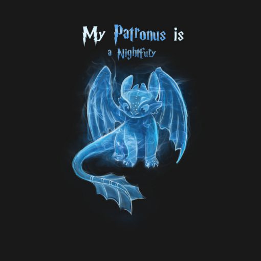My Patronus Is Night Fury Toothless T-Shirt