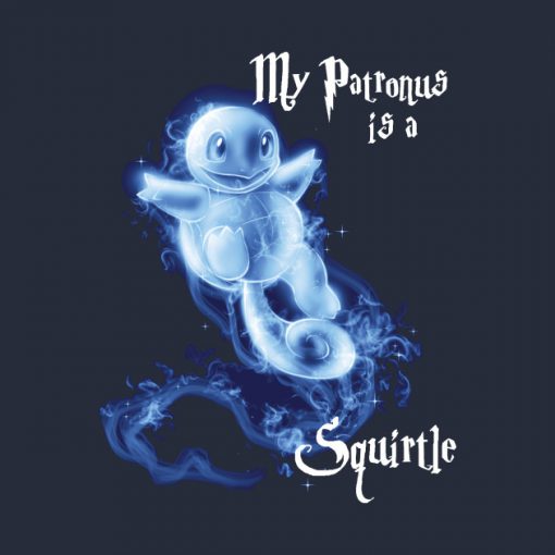 Poke patronus, charm squirtle