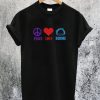 Peace Love Bernie Sanders T-Shirt