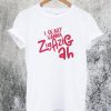 Spice Girls Wannabe Lyric Zig A Zig Ah T-Shirt
