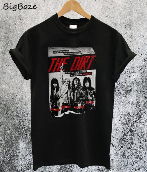 The Dirt Motley Crue Movie Poster T-Shirt