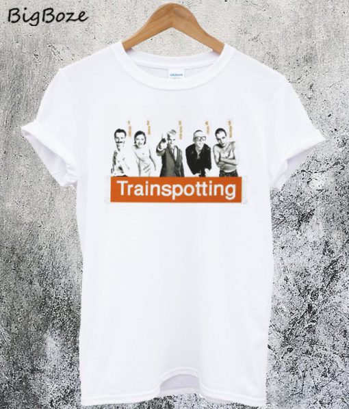 Trainspotting Cult Movie Film Poster T-Shirt