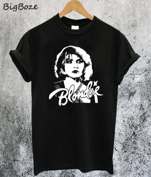 Vintage Rock Blondie Cool 80s Band T-Shirt