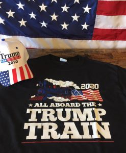 All Aboard The Donald Trump Train 2020 Sweatshirt