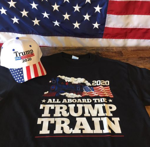 All Aboard The Donald Trump Train 2020 Sweatshirt
