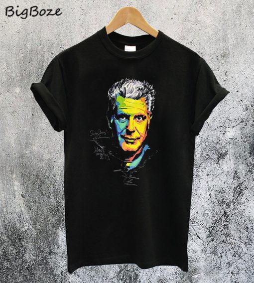 Anthony Bourdain Art T-Shirt