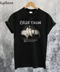 Billie Eilish When We All Fall Asleep World Tour 2019 T-Shirt