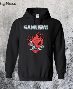 Cyberpunk 2077 Samurai Logo Hoodie