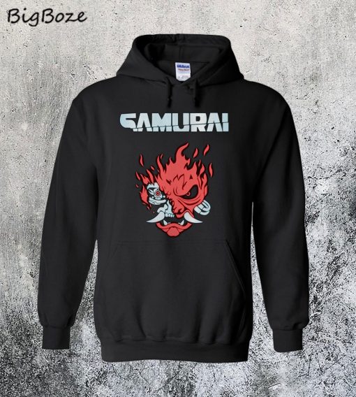 Cyberpunk 2077 Samurai Logo Hoodie
