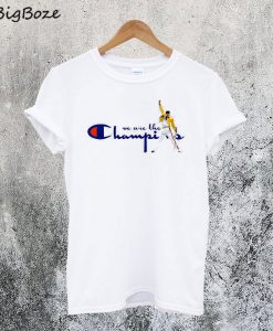 Freddie Mercury We are The Champions T-Shirt