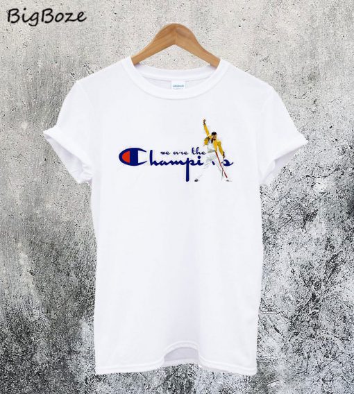 Freddie Mercury We are The Champions T-Shirt