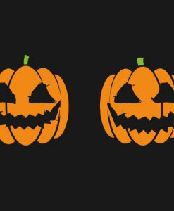 Halloween Pumpkin Boobs T-Shirt