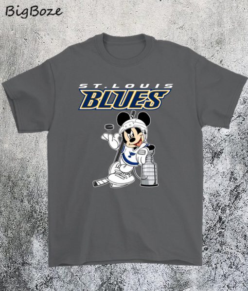 Mickey St. Louis Blues Stanley Cup T-Shirt