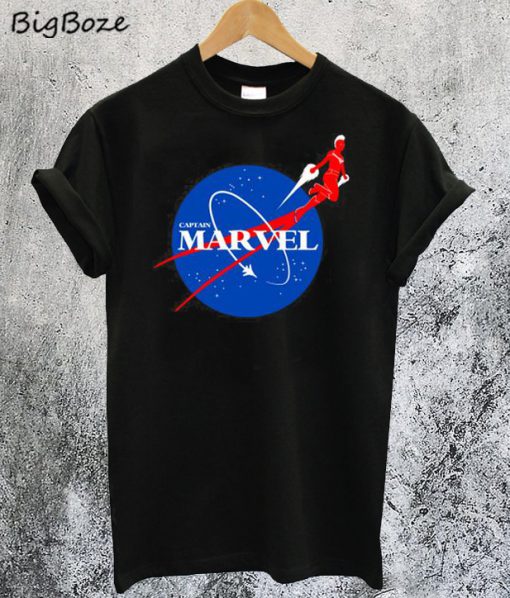 Nasa Captain Marvel T-Shirt