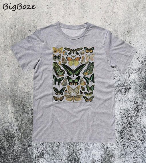 Papillons Chart Butterfly T-Shirt