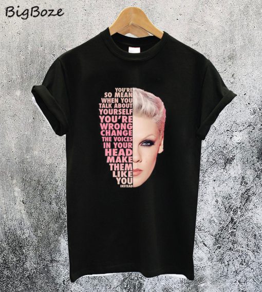 Pink Fuckin' Perfect lyrics T-Shirt