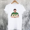 Ron Swanson & Corgi Puppies T-Shirt