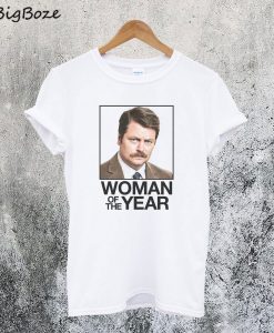 Ron Swanson Woman of the Year Parks and Recreation T-Shirt