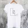 Smoking Girl T-Shirt