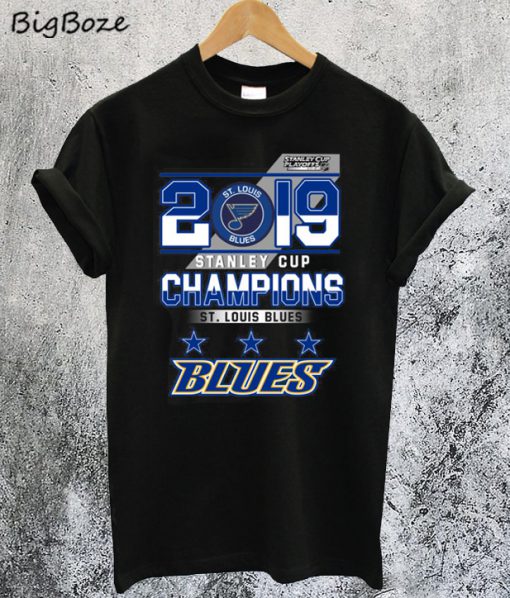 St. Louis Blues 2019 Stanley Cup Champions T-Shirt