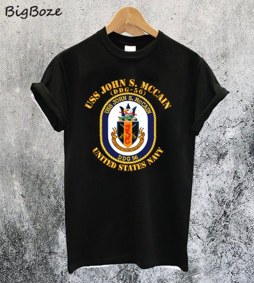 USS John S. McCain DDG-56 T-Shirt