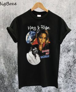 Vintage Mary J. Blige Share My World T-Shirt