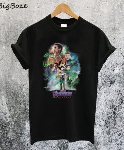 Avenger Endgame Poster Signature T-Shirt