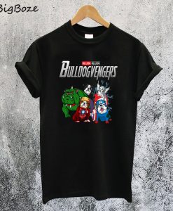 Bulldog Bullvengers Avengers Endgame T-Shirt