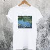 Claude Monet Painting Water Lilies T-Shirt