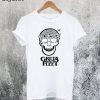 Greta Van Fleet Flower Power Skull T-Shirt