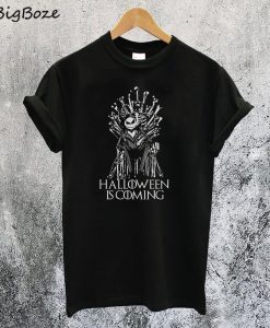 Halloween Is Coming Jack Skellington T-Shirt