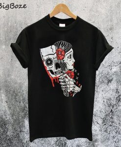 Hatchet Rose Horror T-Shirt