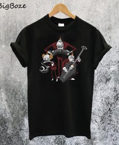 Jack Skellington in Music T-Shirt