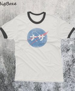 Japanese Nasa Ringer T-Shirt