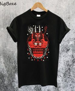 Krampus St. Nicholas Santa Claus Christmas T-Shirt