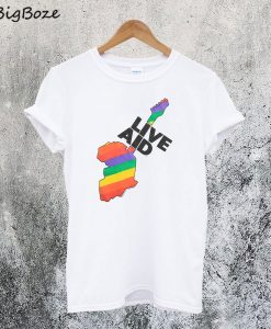 Live Aid Band Aid 1985 Music Festival T-Shirt