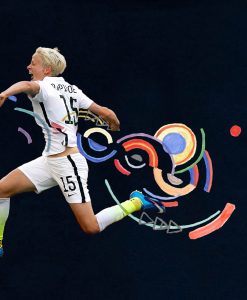 Megan Rapinoe In Color Motion T-Shirt