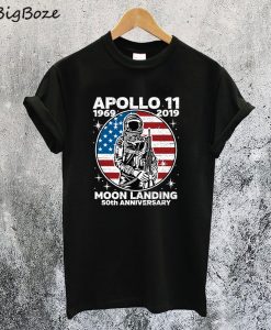 NASA Apollo 11 50th Anniversary Moon Landing T-Shirt