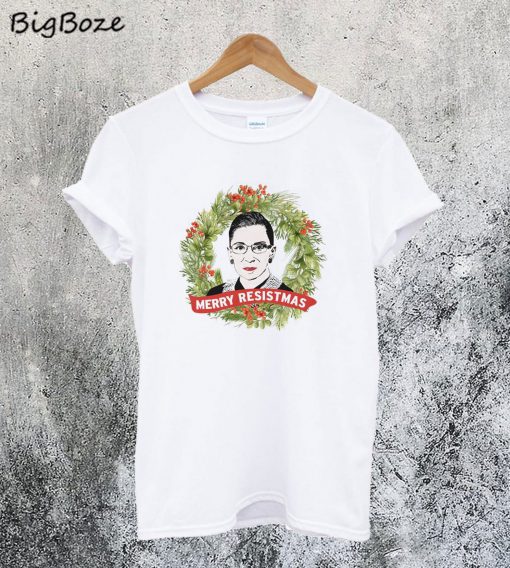 Ruth Bader Ginsburg Christmas T-Shirt