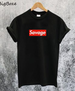Savage Box Logo T-Shirt