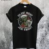 Silent Night Jedi Knight Christmas Yoda T-Shirt
