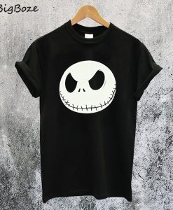 The Nightmare Before Christmas Jack Skellington Big Head T-Shirt