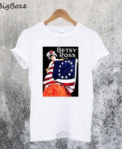 USA Betsy Ross American Flag T-Shirt