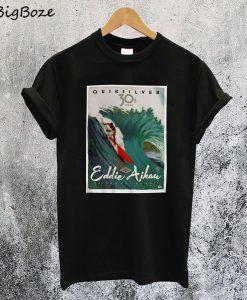 Eddie Aikau Poster Quiksilver T-Shirt
