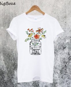 Happiness Is Being A Mimi Mother’s Day T-Shirt