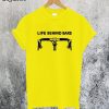 Life Behind Bars Bicycling T-Shirt
